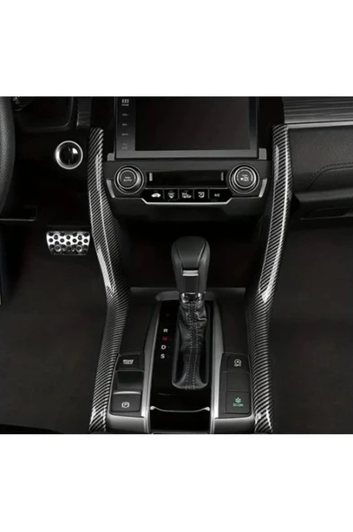 Honda Civic Fc5 Fk7 2016 - 2021 Için Karbon Fiber Sağ Ve Sol Direkler ürün görseli