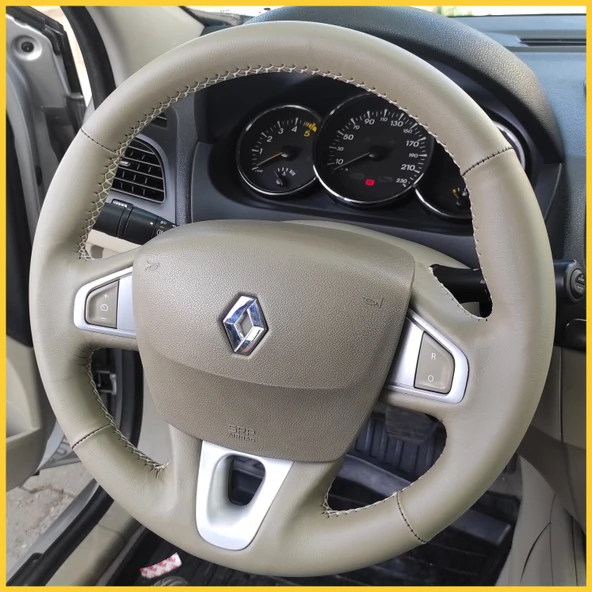 Fluence Araca Özel Direksiyon Kılıfı - Resim 3