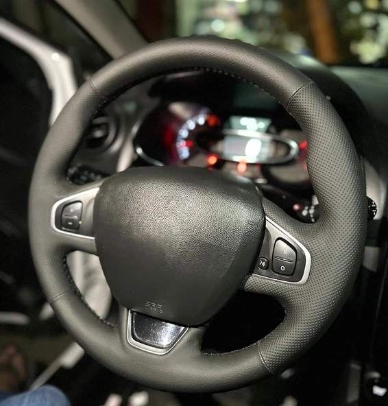 Clio 4 FAZ 2 Araca Özel Direksiyon Kılıfı AÇIKLAMAYI OKUYUN - Resim 3