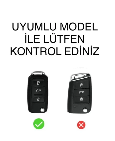 Golf 6 Tiguan Jetta Scirocco Polo Caddy Passat Karbon Anahtar Koruma Kılıfı 2.Resime Bakınız Lütfen - Resim 2