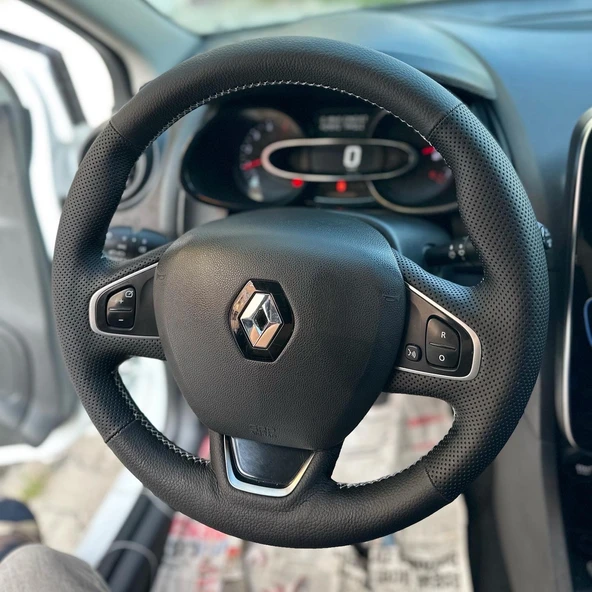 Clio 4 Faz 2 Araca Özel Direksiyon Kılıfı (Aracınızın Direksiyon Teyit Ediniz) - Resim 2