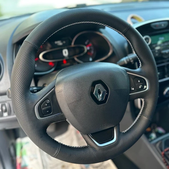 Clio 4 Faz 2 Araca Özel Direksiyon Kılıfı (Aracınızın Direksiyon Teyit Ediniz) - Resim 3