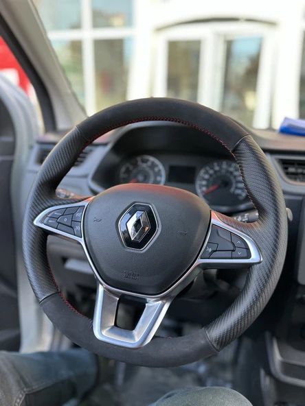 Taliant Araca Özel Tam Uyumlu Direksiyon Kılıfı - Resim 2