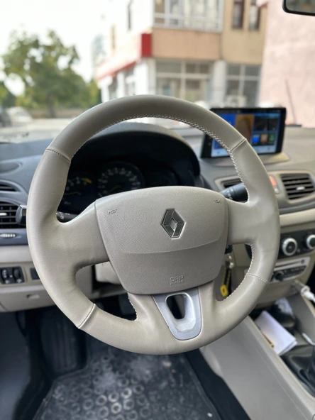 Fluence Araca Özel Direksiyon Kılıfı Tuşsuz Kapaklı Aracınızın Direksiyonuyla Teyit Ediniz - Resim 5