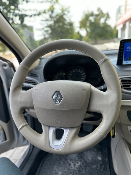 Fluence Araca Özel Direksiyon Kılıfı Tuşsuz Kapaklı Aracınızın Direksiyonuyla Teyit Ediniz - Resim 3