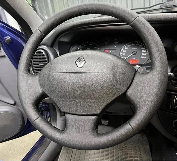 Renault Megane 1 Uyumlu Araca Özel Direksiyon Kılıfı ürün görseli