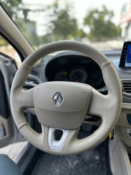 Fluence Araca Özel Direksiyon Kılıfı Tuşsuz Kapaklı Aracınızın Direksiyonuyla Teyit Ediniz - Resim 2