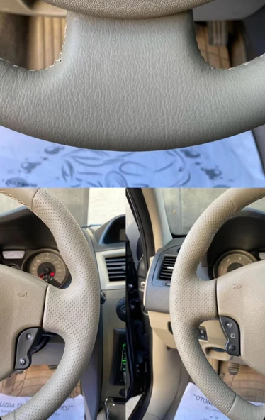 Megane 2 Araca Özel Direksiyon Kılıfı (Airbeg Rengiyle Aynı Renk) - 3