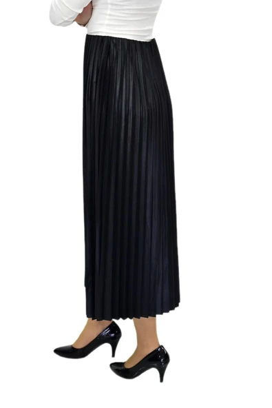 Kadın Piliseli Lastikli Etek  BGL-ST04244 - Resim 9