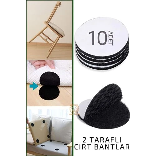 Halı Kaydırmaz Cırt Pedler Nevresim Minder Kaydırmaz 10 ADET ürün görseli 1