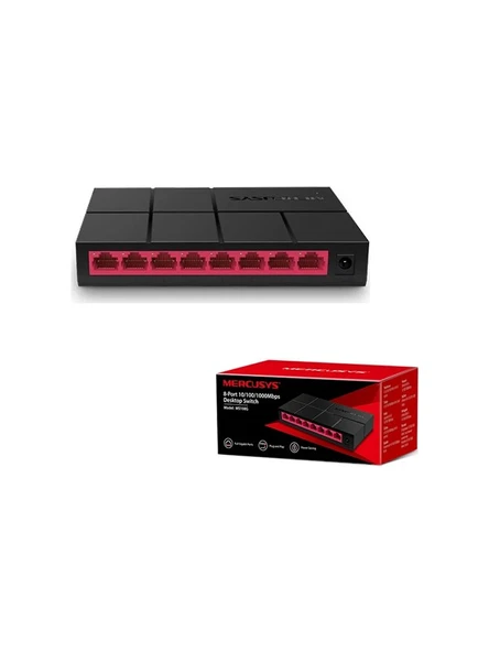 Mercusys MS108G 8 Port 10/100/1000 Mbps Switch