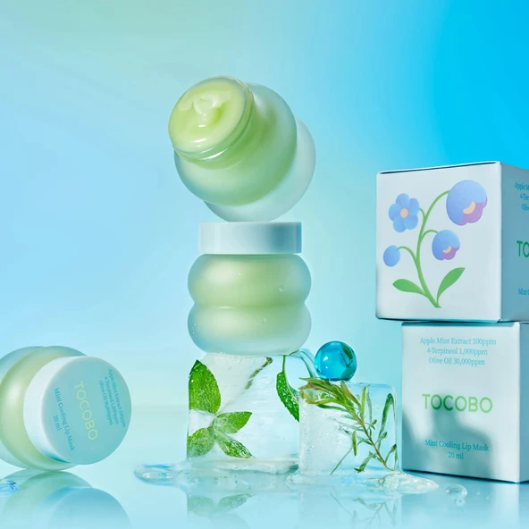 Tocobo Mint Cooling Lip Mask (Nane Soğutucu Dudak Maskesi) (GLOBALCARE) - 2