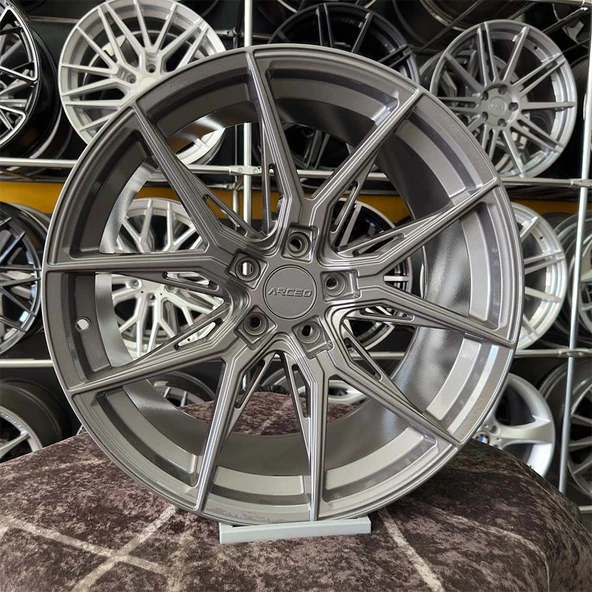 17" (inç) 5x98 ARCEO MARSEİLLE EGEA DOBLO UYUMLU Gun Metal Jant Modeli Fiat ( 4 ADET )