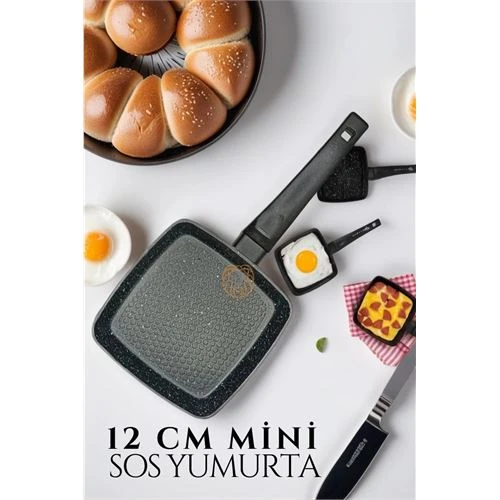 ModaCar Mini Döküm Yumurta Sos Tavası