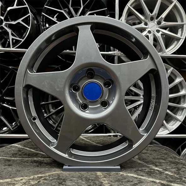 16 inç 5x100 SPEEDLİNE POLO İBİZA EGEA UYUMLU Gun Metal Jant Modeli ( 4 ADET )