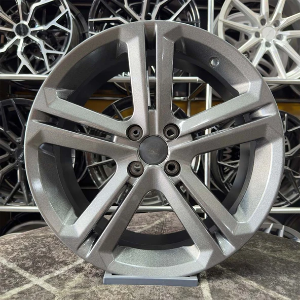 17" (inç) 4x108 MALLORY ET25 Gun Metal Jant Modeli Peugeot Citroen