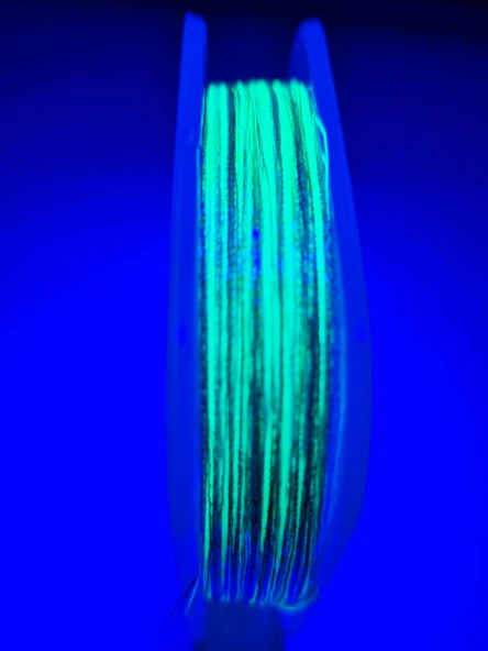 Eagenset Hazır Çapari Kombini Ultraviyole Uv Neon Fıstık Yeşili Makara - 8