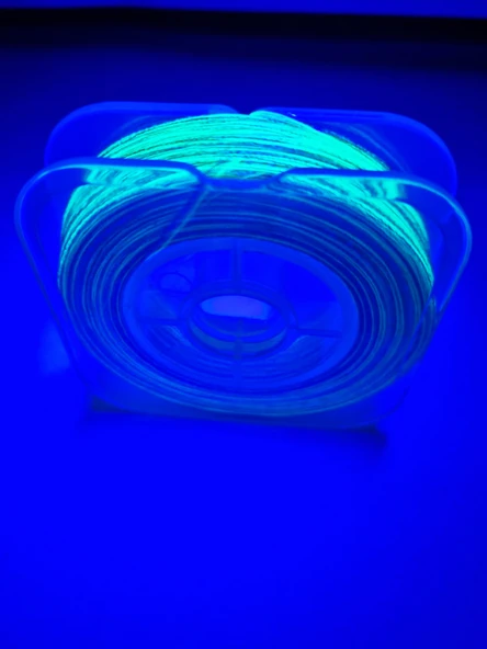 Eagenset Hazır Çapari Kombini Ultraviyole Uv Neon Fıstık Yeşili Makara - 10