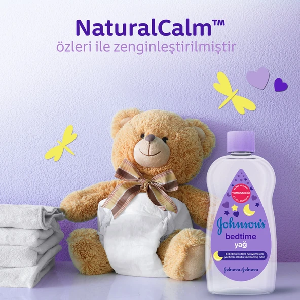 Johnsons Baby Bebek Yağı 300ML Bedtime (Uyku Rutini) (5 Li Set) - 5