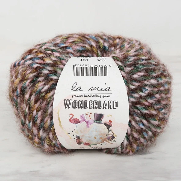 La Mia Wonderland Ebruli El Örgü İpi - LW02 - 34221