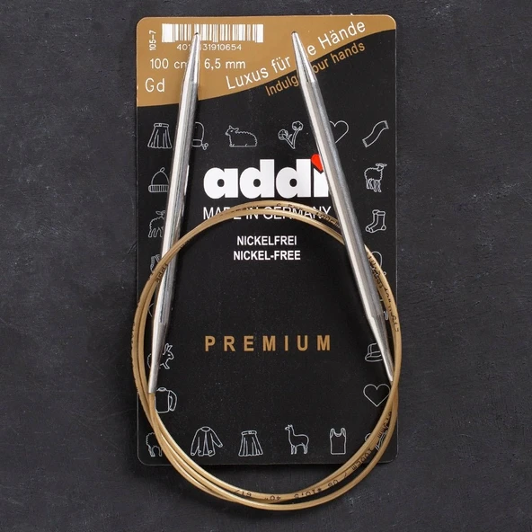 Addi 6,5mm 100cm Klasik Misinalı Şiş- 105-7