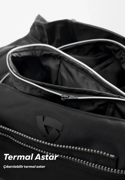 REVIT VERTICAL GORE-TEX MONT SİYAH-GRİ - Resim 5