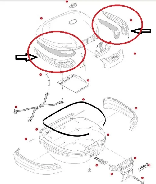 GIVIZ696RÇANTAREFLEKTÖRÜTAKIME55 - Resim 2