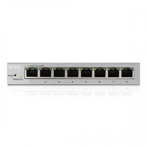 ZyXEL 8port GS1200-8 GIGABIT Yönetilebilir Switch Masaüstü ürün görseli