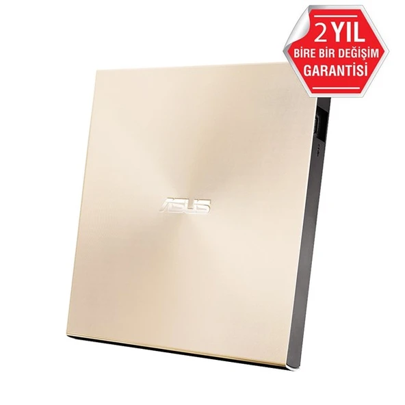 ASUS ZENDRIVE U9M SDRW-08U9M-U HARİCİ USB DVD YAZICI ALTIN RENK - 3