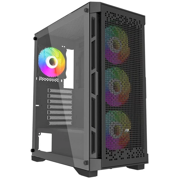 POWERBOOST 600W PB-PS7840B GAMING MID-TOWER PC KASASI - 1