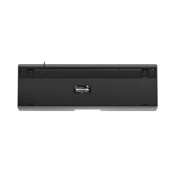 LENOVO LECOO KB121 USB Q Trk Rainbow Aydınlatmalı Mekanik Hisli Metalik Gaming Klavye - 7