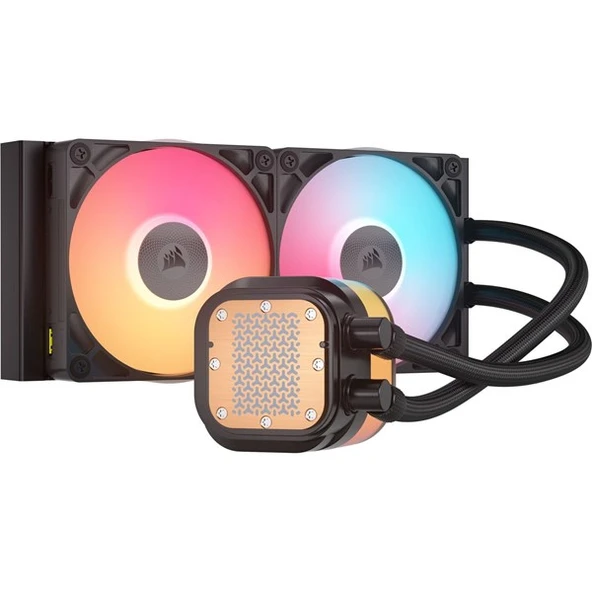 CORSAIR 240MM TITAN 240RX LCD CW-9061022-WW AM5-1851P  RGB SIVI SOĞUTMALI İŞLEMCİ FANI - 3