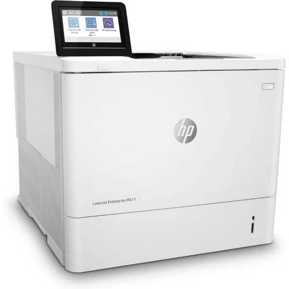 HP A4 LaserJet Enterprise M611dn 7PS84A Dublex Laser Yazıcı USB Ethernet - 1