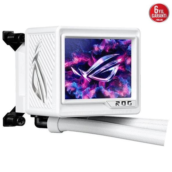 ASUS 360MM ROG RYUJIN III 360 ARGB EXTREME WHITE AM5-1851P SIVI SOĞUTMALI İŞLEMCİ FANI BEYAZ - Resim 6