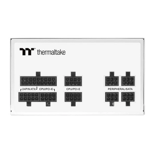 THERMALTAKE 750W 80+ GOLD TOUGHPOWER GF1 PS-TPT-0750FNFAGE-W TAM MODÜLER POWER SUPPLY BEYAZ - 5