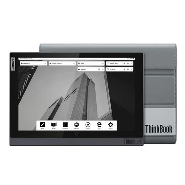 LENOVO 13" 4X41H03365  Premium Slim Notebook Çantası Gri - Resim 5