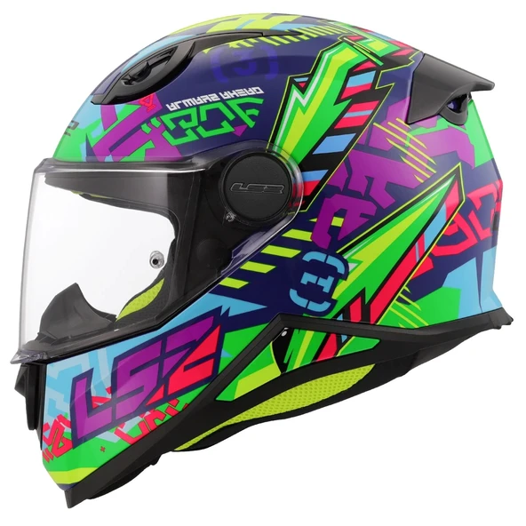 LS2 KID SVENT MAVİ-YEŞİL ÇOCUK KASK ürün görseli