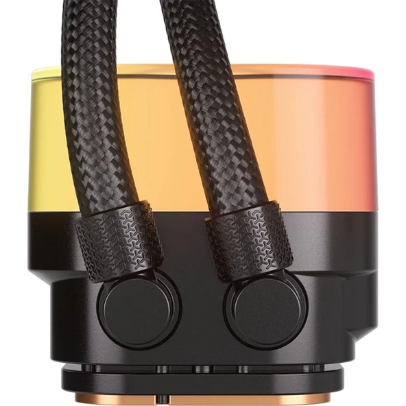 CORSAIR 240MM TITAN 240RX LCD CW-9061022-WW AM5-1851P  RGB SIVI SOĞUTMALI İŞLEMCİ FANI - 8