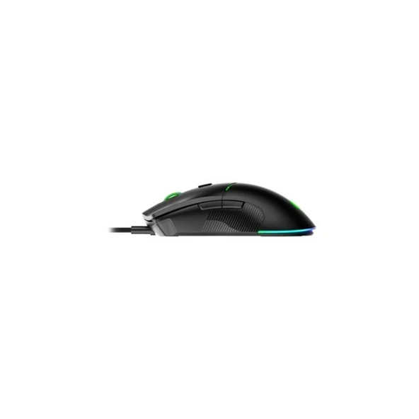 LENOVO LECOO MS109 USB RGB Led Aydınlatmalı 6400dpi Gaming Optic Siyah Mouse - 6