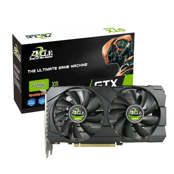 AXLE GTX1660TI 6GB AX-GTX1660TI/6GD6P2DIP GDDR6 192bit HDMI DP PCIe 16X v3.0