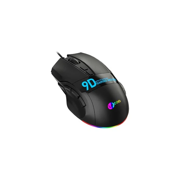LENOVO LECOO MS130 USB RGB Led Aydınlatmalı 7200dpi Gaming Optic Siyah Mouse - Resim 3