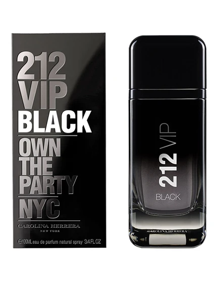 Carolina herrera 212 vip black edp 100ml erkek parfüm