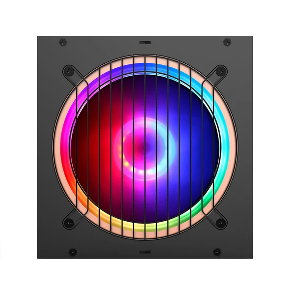 RAMPAGE 600W 80  BRONZE RGB-600 12cm Fanlı Power Supply - 1