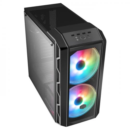 COOLERMASTER POWERSIZ H500 MCM-H500-IGNN-S01 GAMING MID-TOWER KASA SİYAH - 1