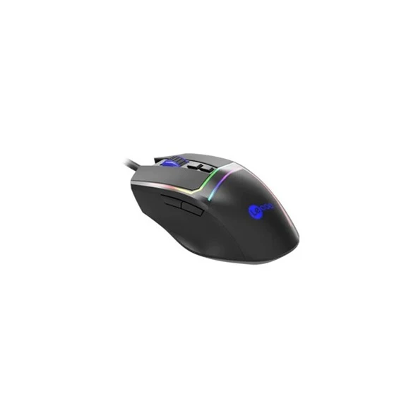 LENOVO LECOO MS106 USB RGB Led Aydınlatmalı 3200dpi Gaming Optic Siyah Mouse - Resim 2
