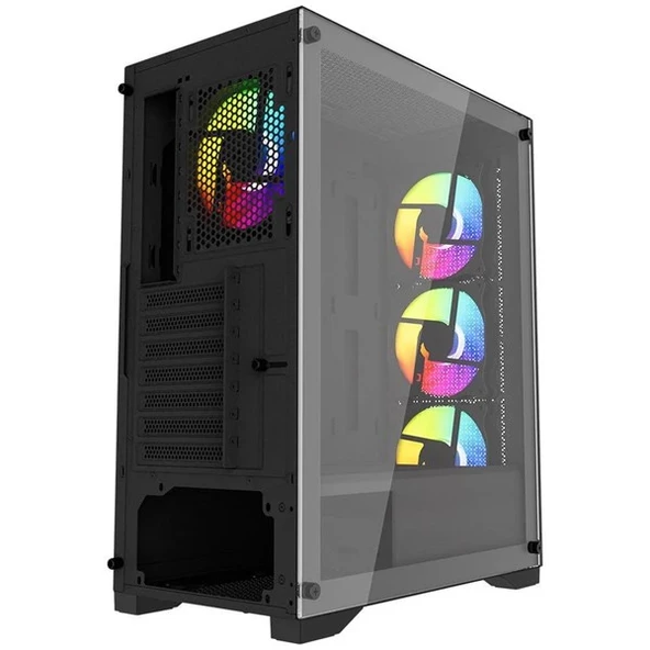 POWERBOOST 600W PB-PS7840B GAMING MID-TOWER PC KASASI - 4