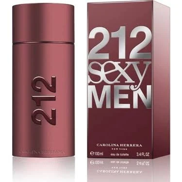 Carolina herrera 212 sexy men 100ml edp erkek parfüm