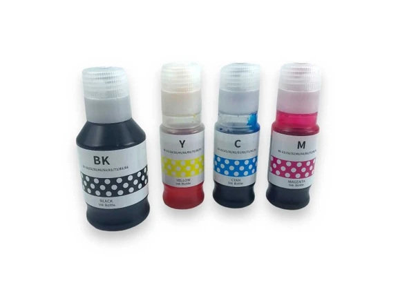 hementoner Mürekkep-Canon GI-40/ GI-41 (4 Renk Takım Mürekkep) ürün görseli