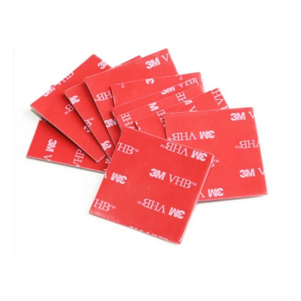 20X20MM KARE 3M ÇİFT TARAFLI BANT (10LU PAKET) (4172)