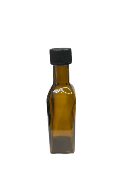 100ml yeşil cam maraska şişe, 12 adet, zeytinyağı şişesi, cam şişe, sirke şişesi,